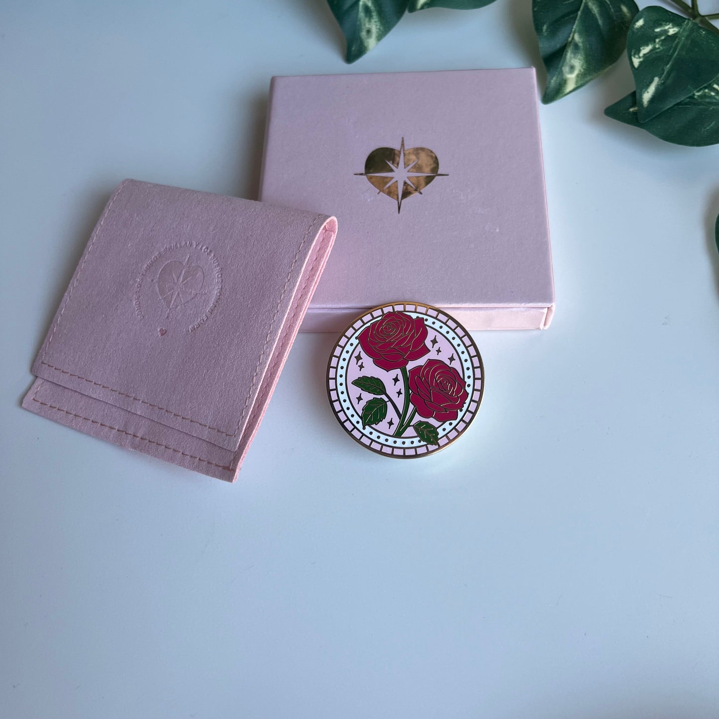 Bookgrip Rosas - Color Rosa