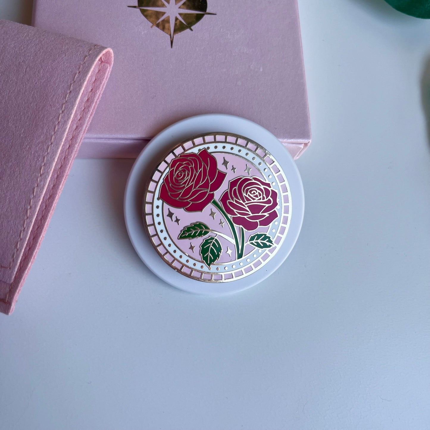 Bookgrip Rosas - Color Rosa