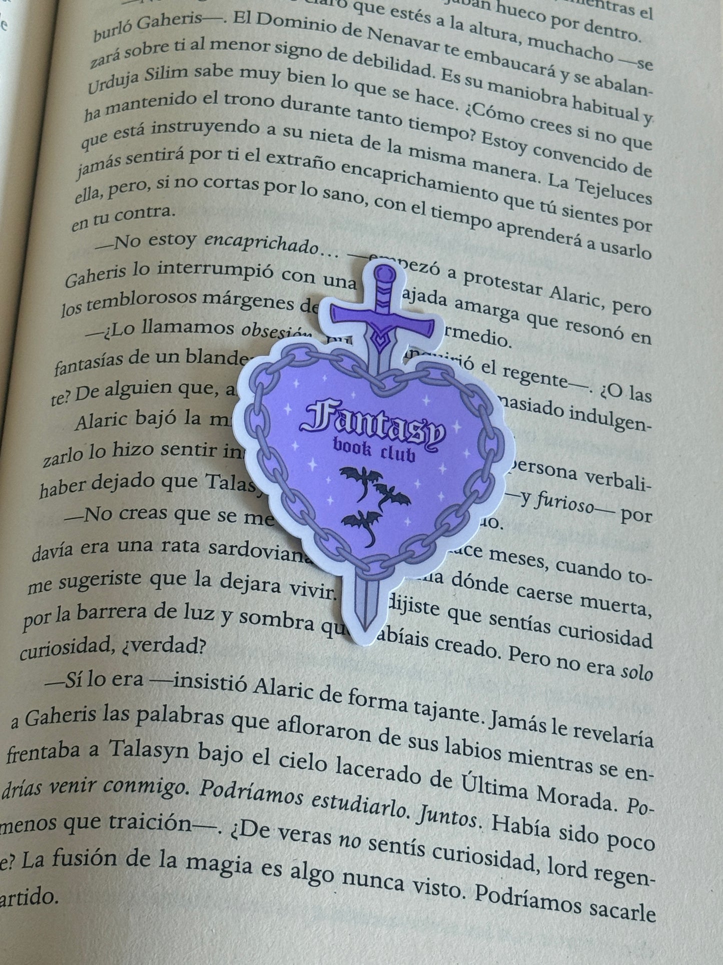 Pegatina "Fantasy book club"