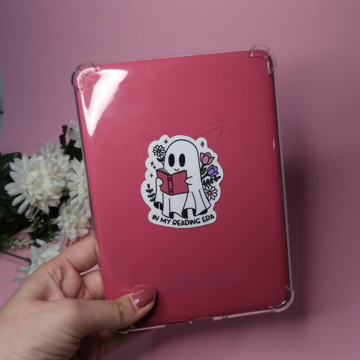 "In my reading era" ghost sticker
