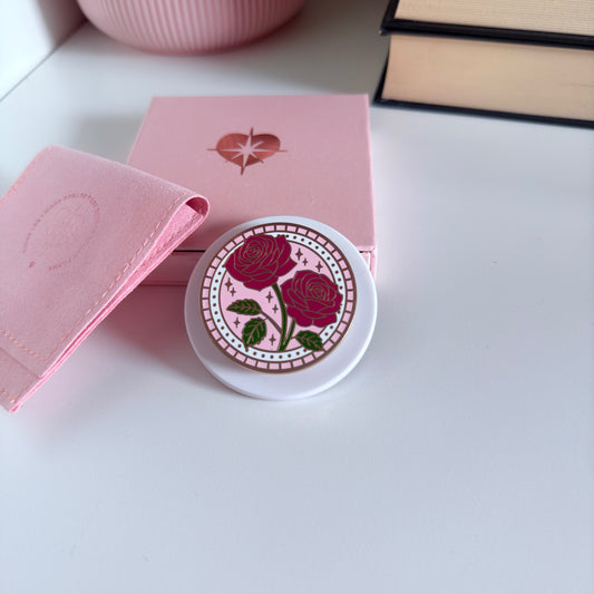 Bookgrip Rosas - Color Rosa