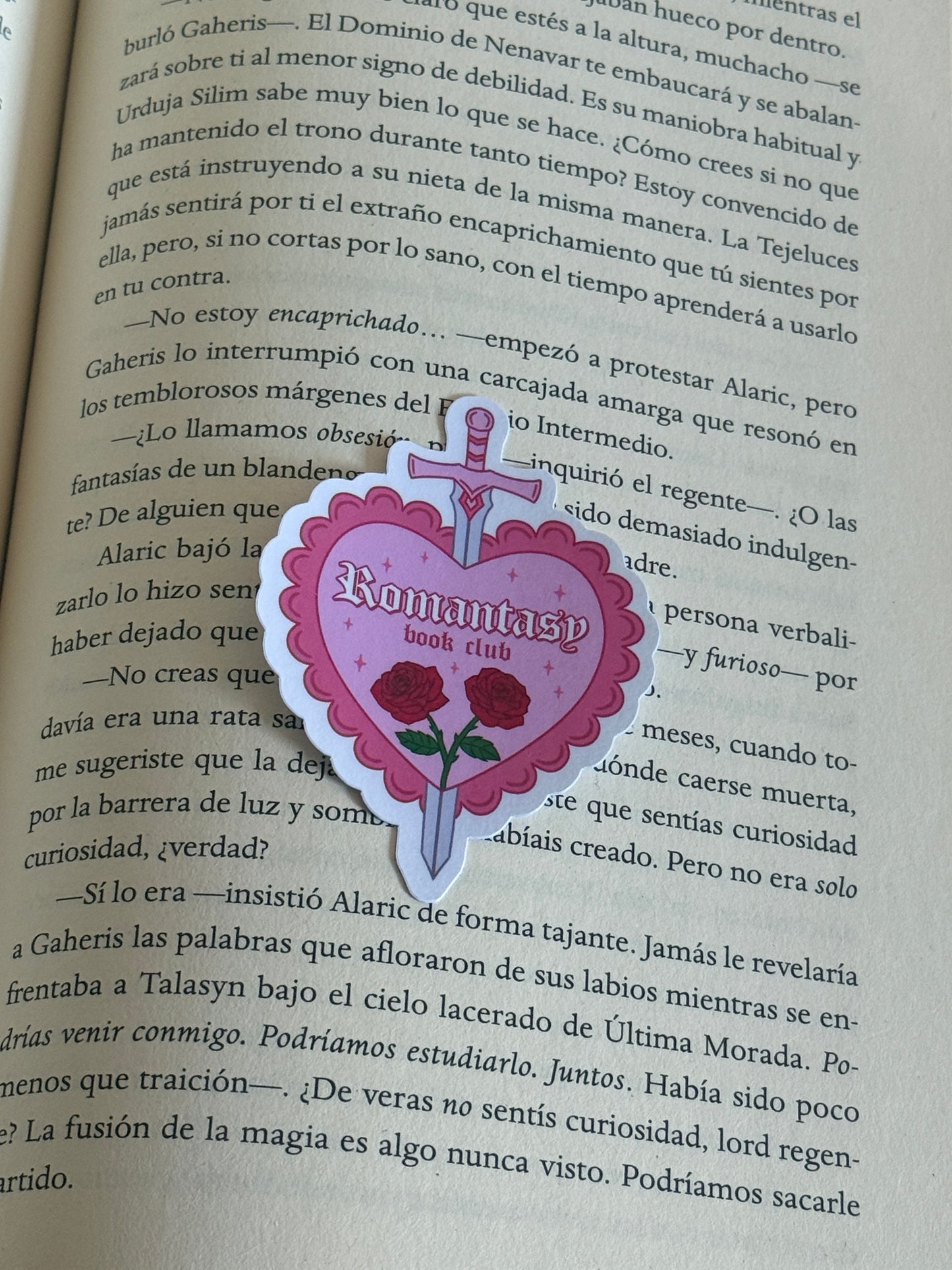 Pegatina "Romantasy book club"