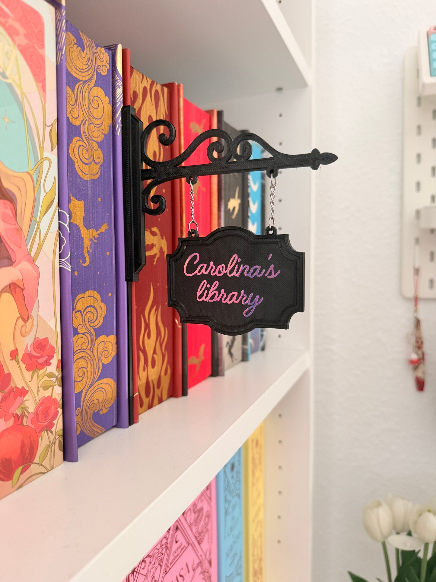 Cartel decorativo para estanteria - Libros