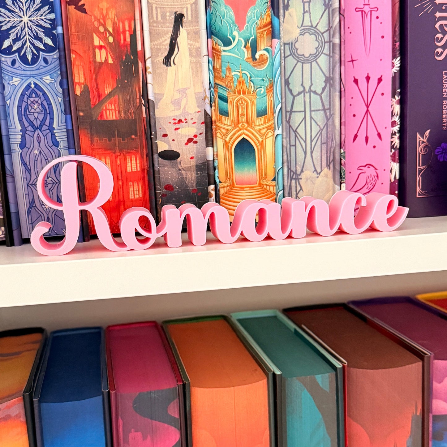 Romance 3D - Decoración para estanteria