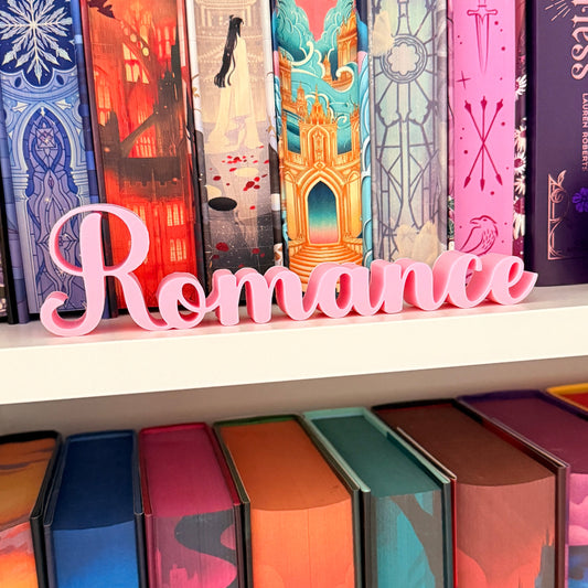 Romance 3D - Decoración para estanteria