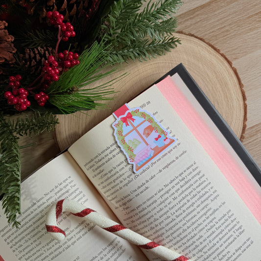 Marcapáginas magnetico - Christmas window