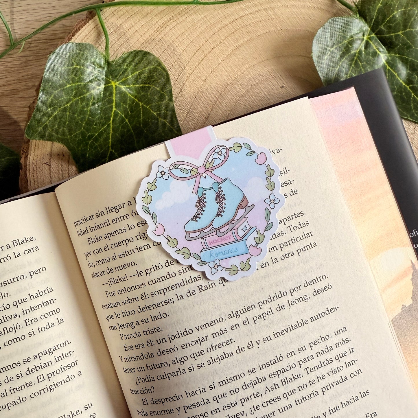 Marcapáginas magnetico - Sport romance