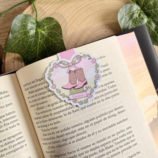 Marcapáginas magnetico - Cowboys romance