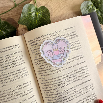 Pegatinas cliches literarios corazónes