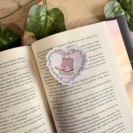 Pegatinas cliches literarios corazónes