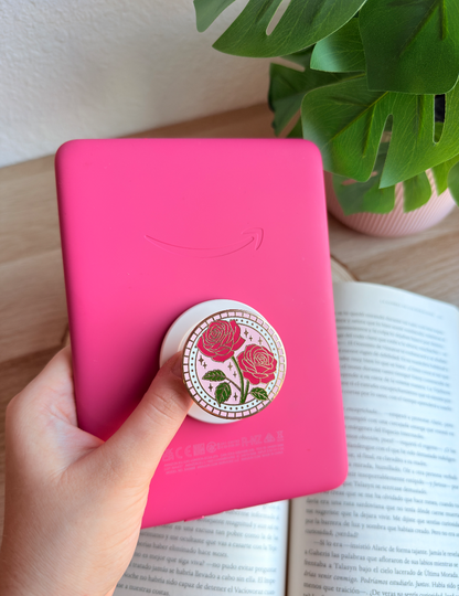 Bookgrip Roses - Pink Color